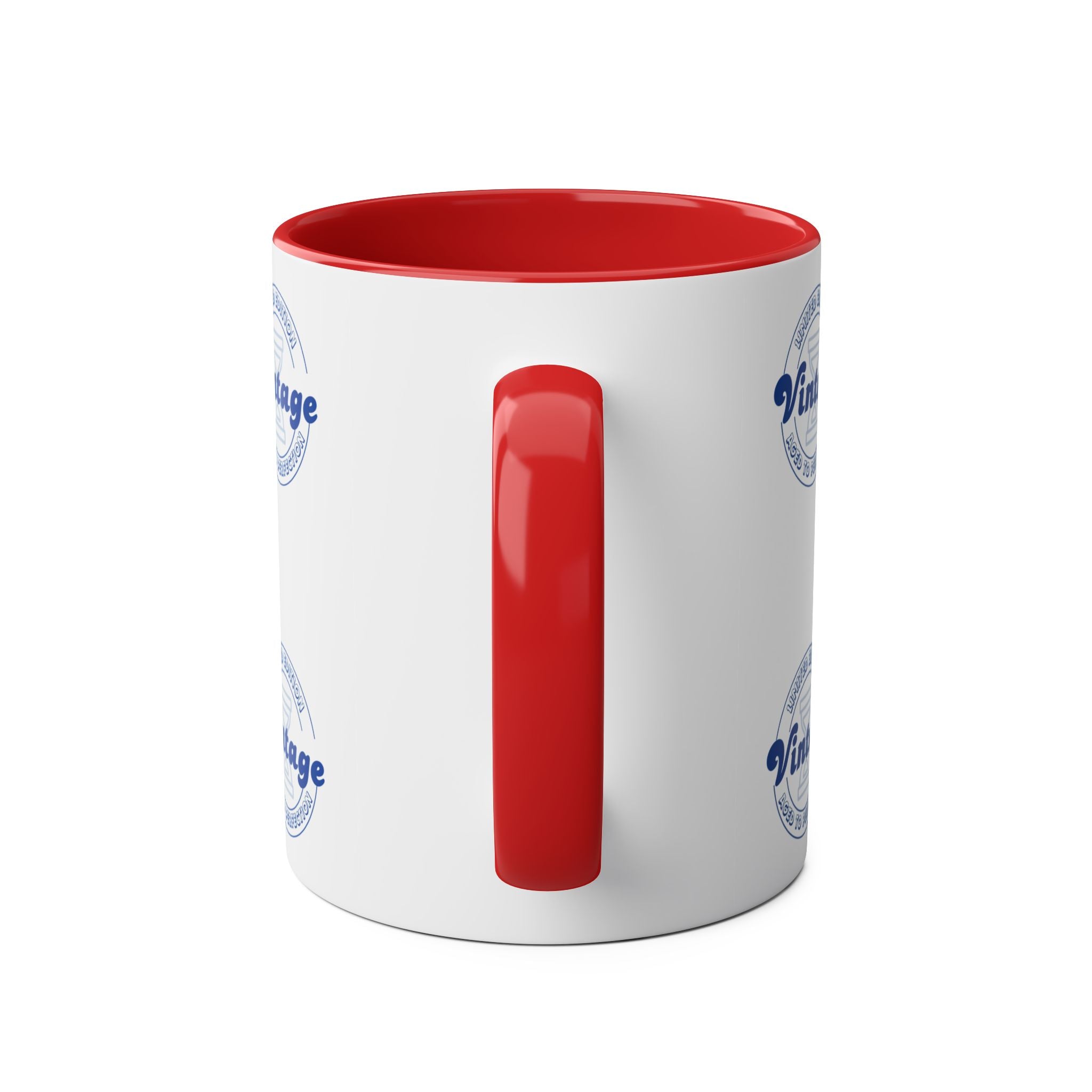 Vintage Limited Edition Two-Tone Coffee Mug - Aged to Perfection