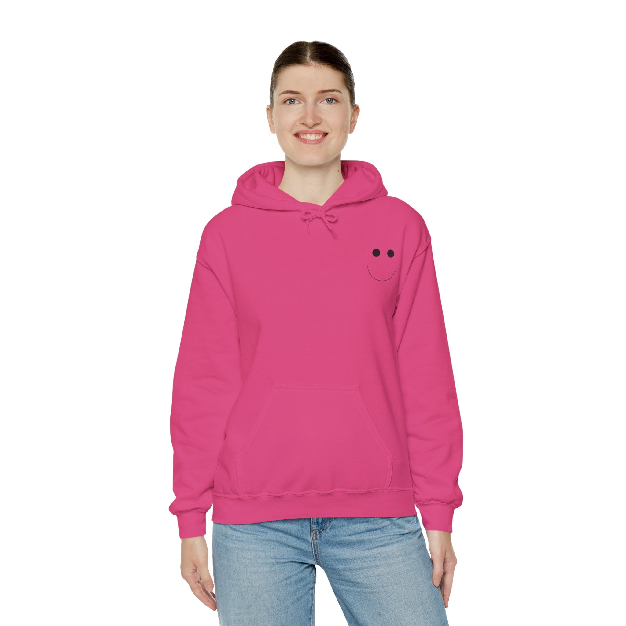 Smiley Faces Hooded Sweatshirt, Cozy Unisex Sweatshirt with Emoji Design, Casual Style, Gift for Friends, Fun Fashion, Perfect for [...]