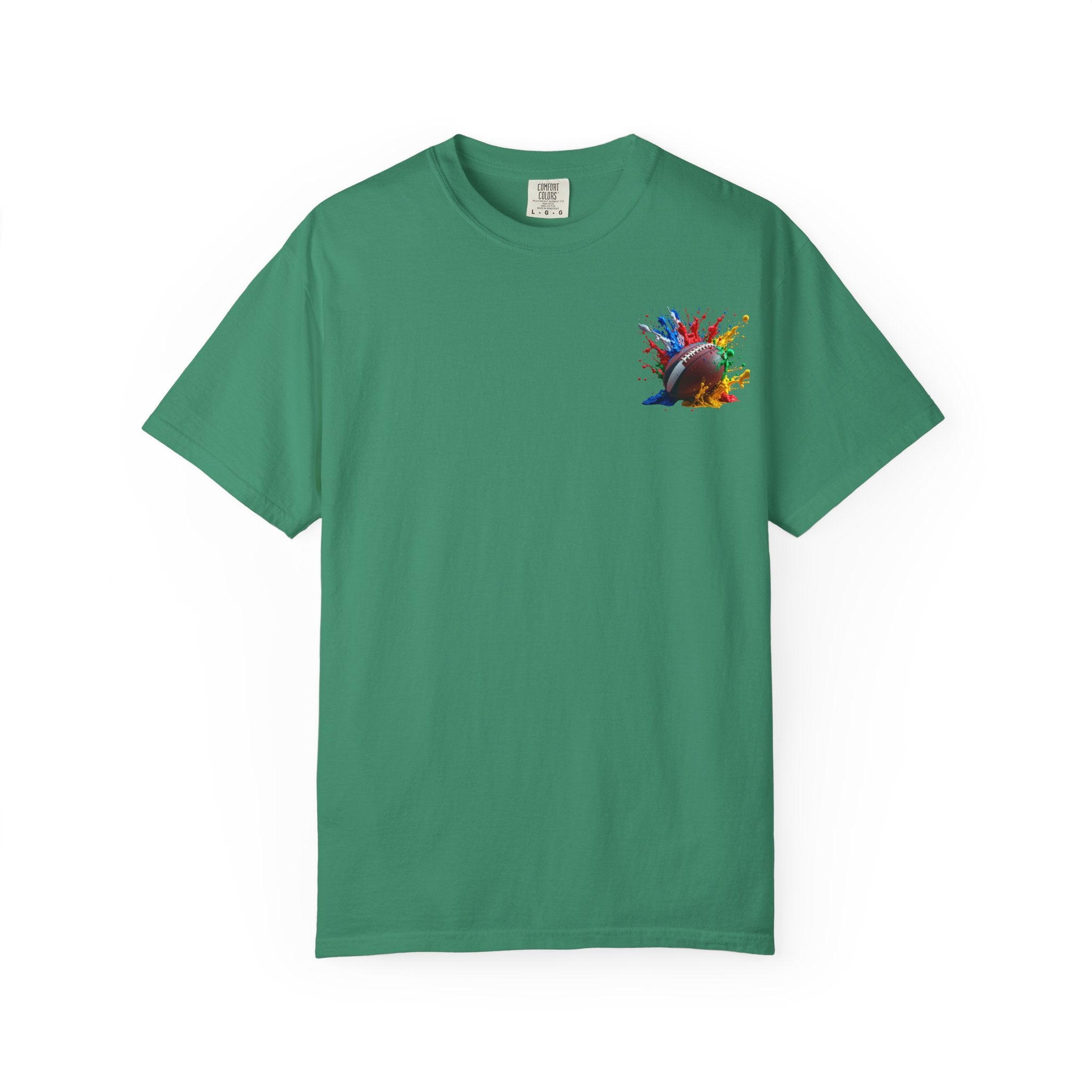Rugby Ball Graphic T-Shirt, Unisex Vintage Tee, Perfect for Festivals, Beach Days, and Casual Wear, Gift for Sun Lovers