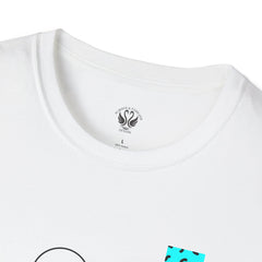 Abstract Print T-Shirt | Unisex Softstyle Tee