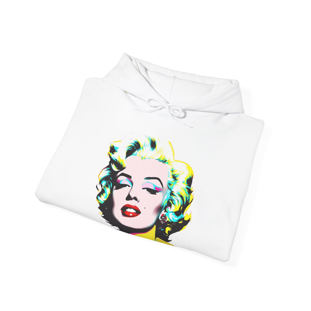 Colorful Marilyn Monroe Sweatshirt, Retro Hoodie, Pop Art Sweater, Unisex Lounge Wear, Gift for Art Lovers, Fashion Statement