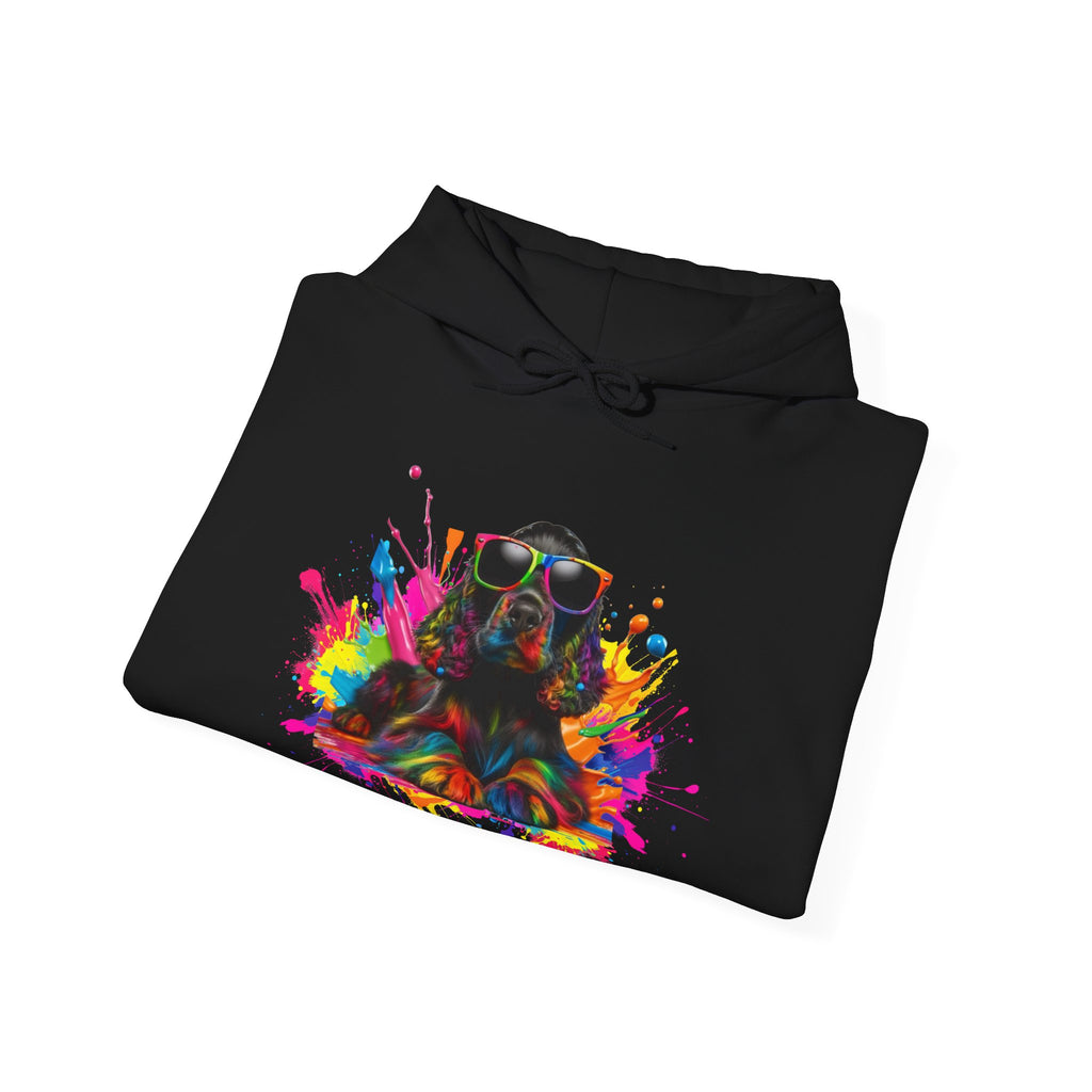 Colorful Artistic Sweatshirt, Unisex Hoodie, Vibrant Design Hoodie, Cozy Pullover, Perfect Gift for Art Lovers