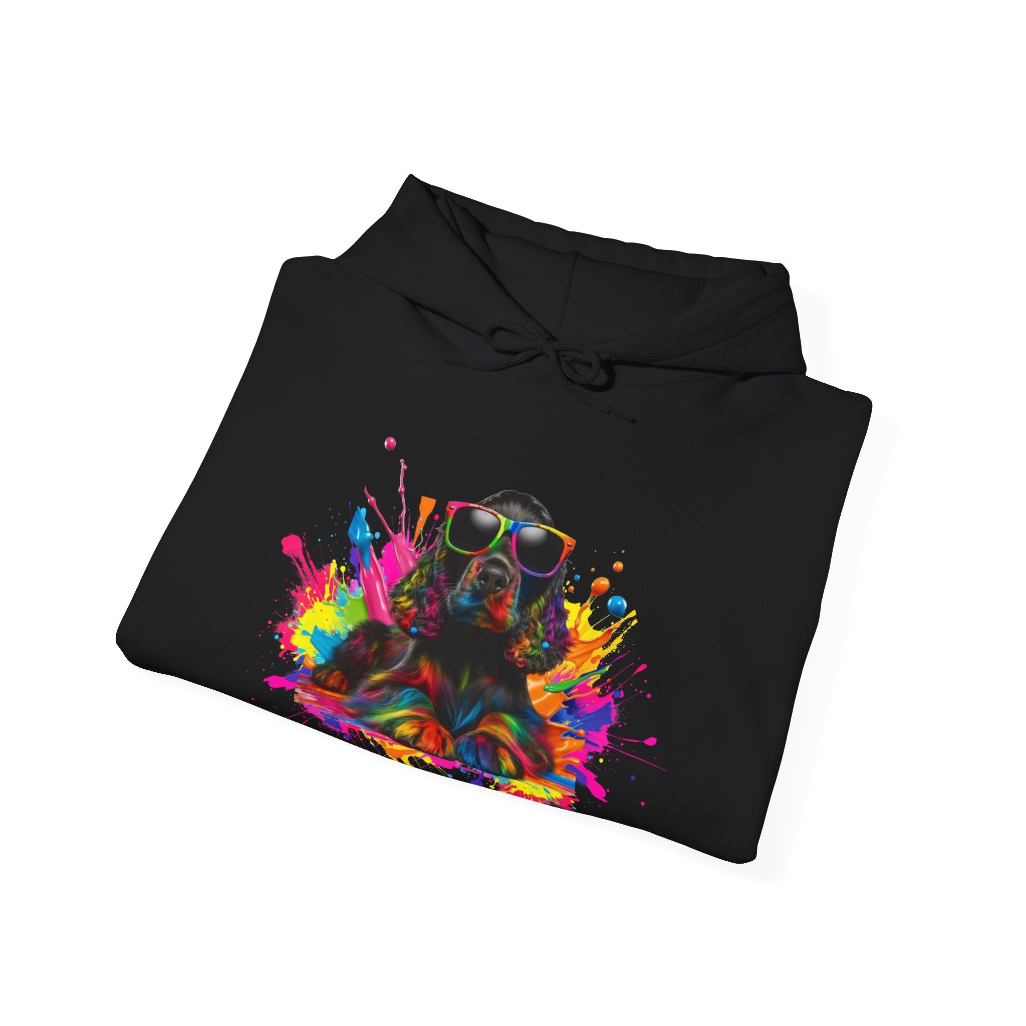 Colorful Artistic Sweatshirt, Unisex Hoodie, Vibrant Design Hoodie, Cozy Pullover, Perfect Gift for Art Lovers