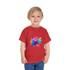 Colorful Planet Toddler Short Sleeve Tee - Fun & Playful Kids Shirt