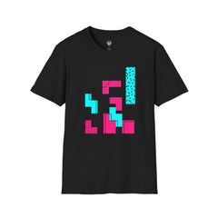 Abstract Print T-Shirt | Unisex Softstyle Tee