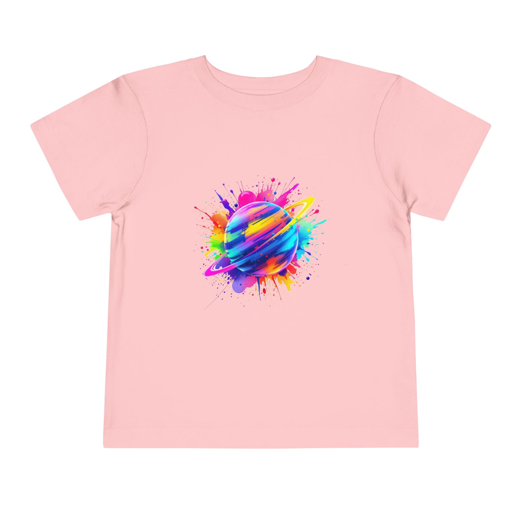 Colorful Planet Toddler Short Sleeve Tee - Fun & Playful Kids Shirt