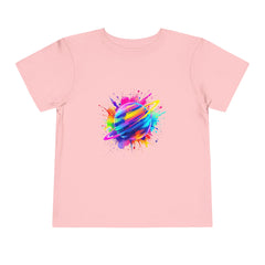 Colorful Planet Toddler Short Sleeve Tee - Fun & Playful Kids Shirt