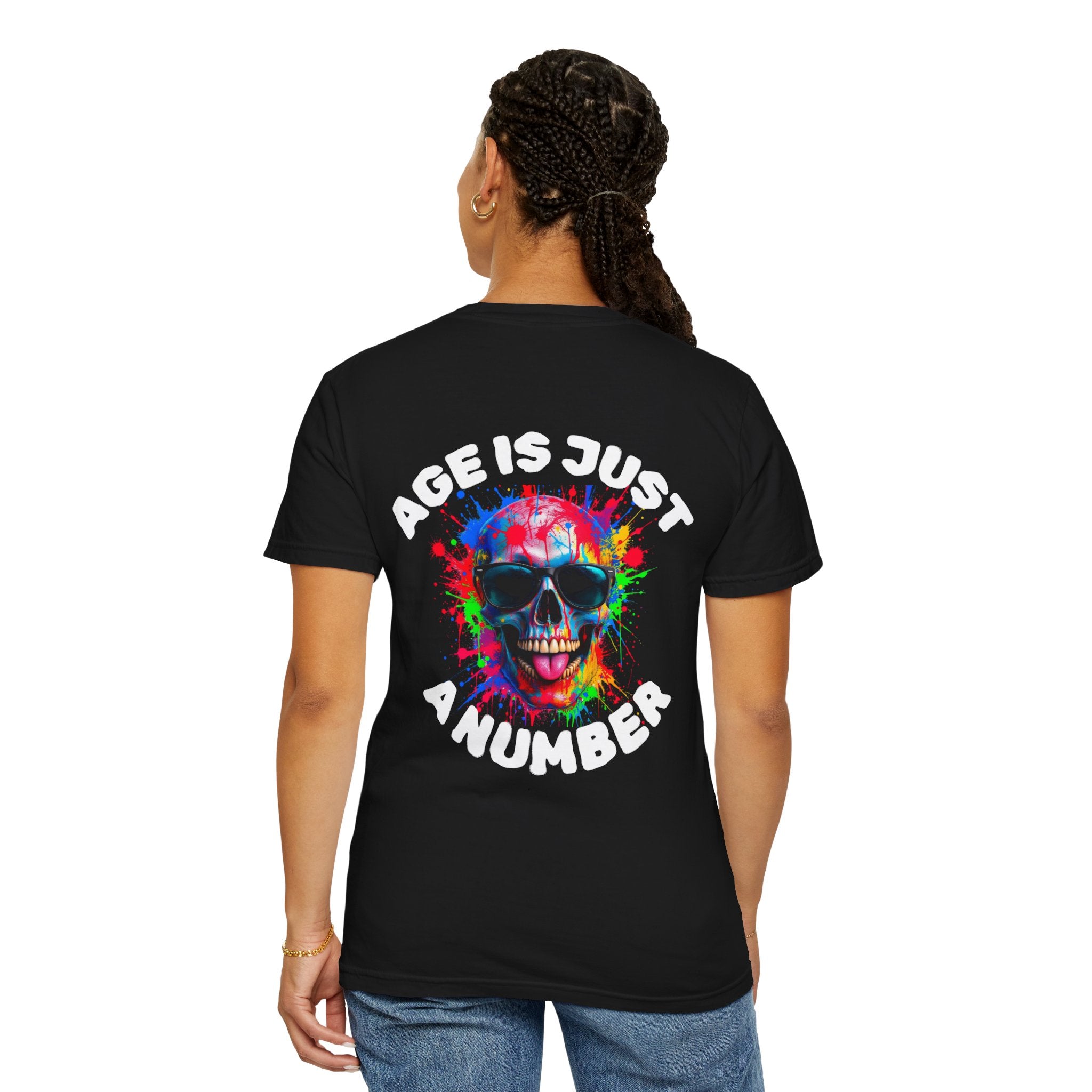 Age is just a Number Graphic T-Shirt, Unisex Vintage Tee, Perfect for Festivals, Beach Days, and Casual Wear, Gift for Sun Lovers