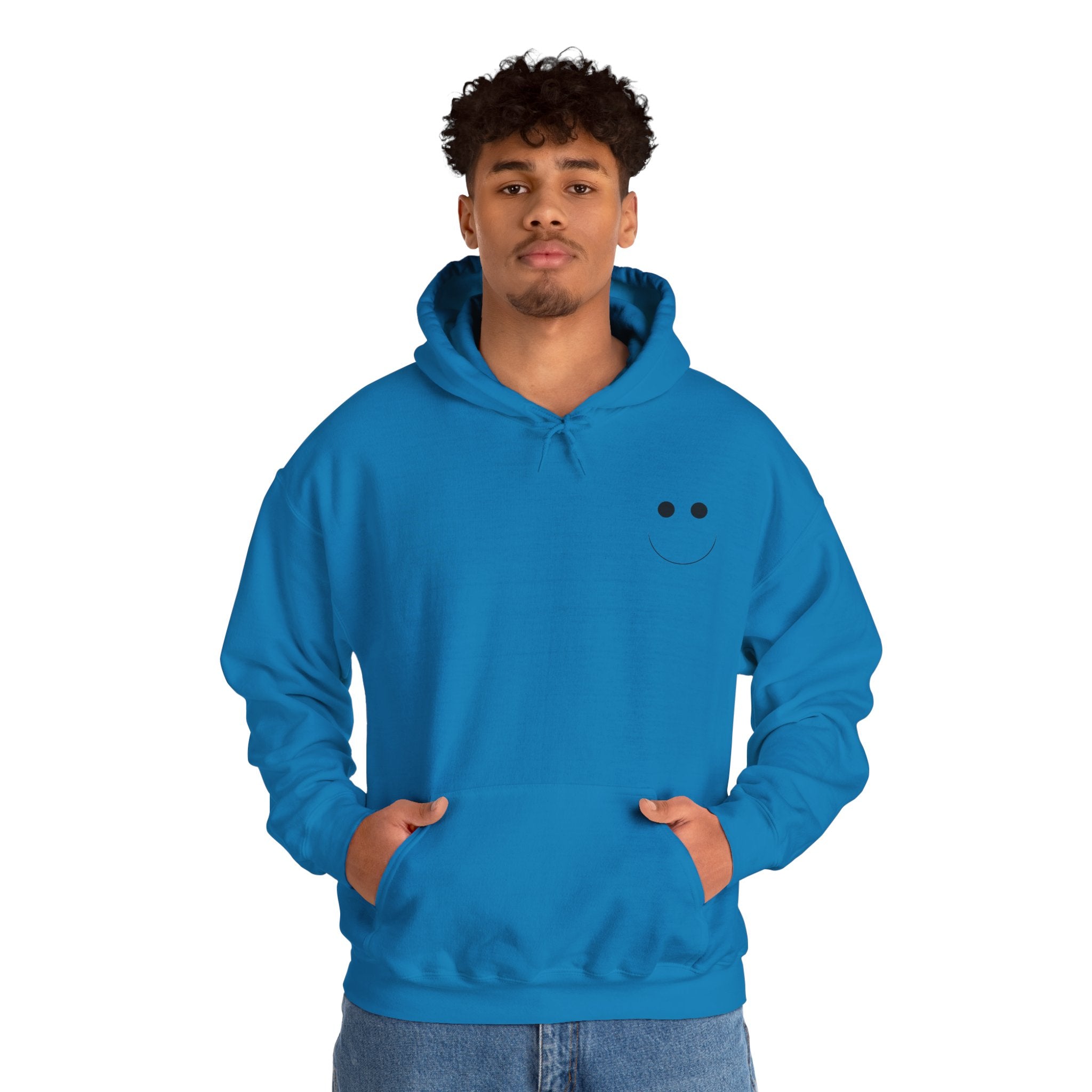 Smiley Faces Hooded Sweatshirt, Cozy Unisex Sweatshirt with Emoji Design, Casual Style, Gift for Friends, Fun Fashion, Perfect for [...]