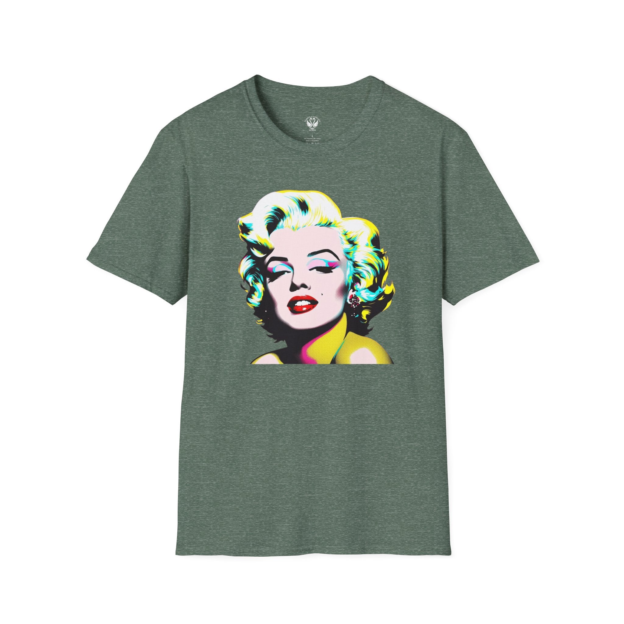 Pop Art Marilyn Monroe Unisex T-Shirt, Retro Tee, Vintage Style Shirt, Gift for Her, 90s Nostalgia Fashion