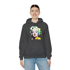 Colorful Marilyn Monroe Sweatshirt, Retro Hoodie, Pop Art Sweater, Unisex Lounge Wear, Gift for Art Lovers, Fashion Statement