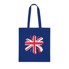 Union Jack Cotton Tote Bag, British Flag Tote, Eco-Friendly Shopping Bag, Travel and Everyday Use Bag, Gift for Patriots