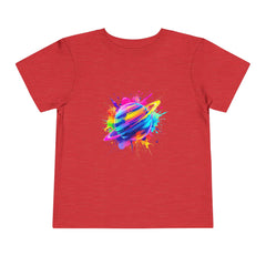 Colorful Planet Toddler Short Sleeve Tee - Fun & Playful Kids Shirt