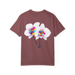 Flower  Unisex Party T-Shirt - Bright & Fun Graphic Tee for Celebrations, Summer Events, Festivals, Birthdays, Casual Wear