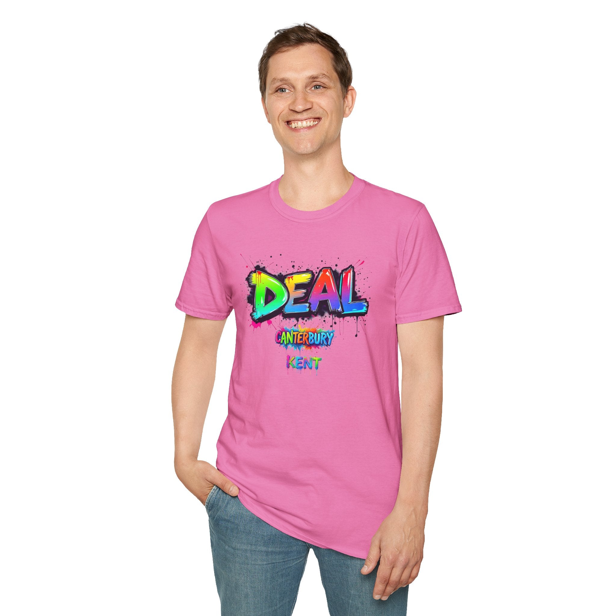 Colorful Graffiti Unisex T-Shirt, Trendy Streetwear Tee, Fun Casual Wear, Gift for Art Lovers, Summer Outfit