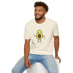 Cute Avocado Tee, Fun T-Shirt for Foodies, Gift for Friends, Cute Apparel, Casual Wear, Summer Outfit