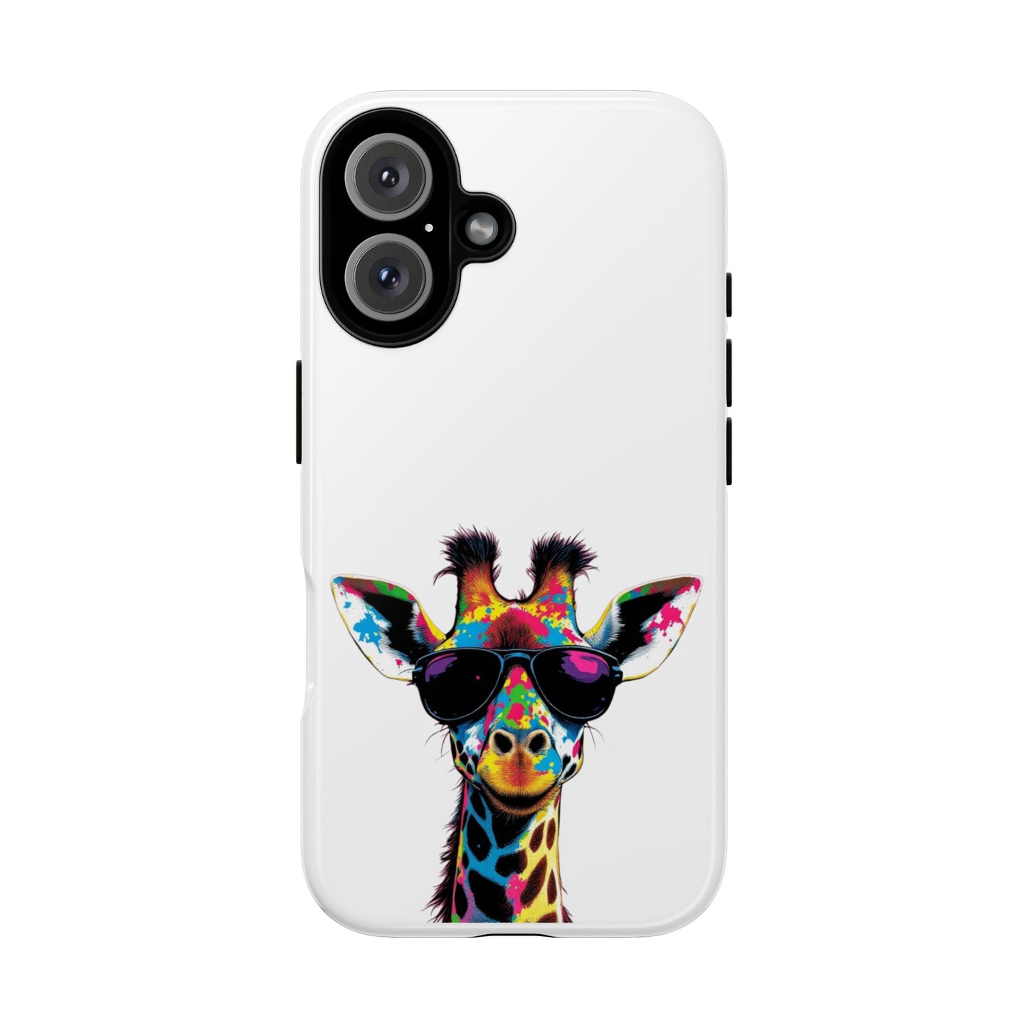 Colorful Giraffe Phone Case - Tough Cases for Animal Lovers