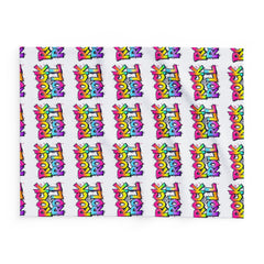 Rock & Roll Arctic Fleece Blanket, Cozy Throw, Music Lover Gift, Vibrant Decor, Concert Merchandise, Unique Home Accessory