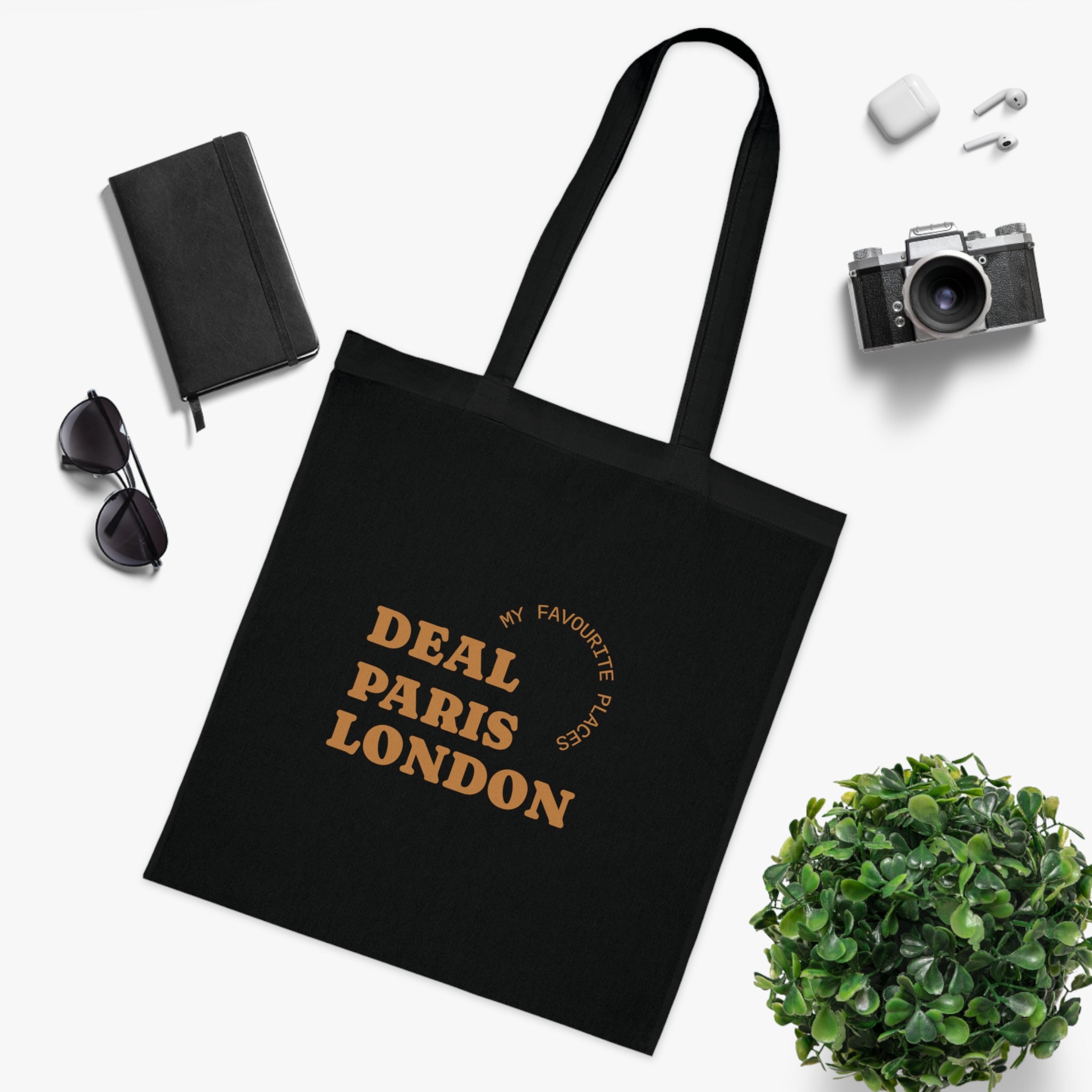Personalized Cotton Tote Bag, Eco-Friendly Grocery Bag, Shopping Tote, Travel Carry All, Perfect Gift for Friends