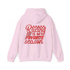 Racing-Themed Unisex Hoodie: Perfect for Race Fans, Cozy Gift for Motorsports Lovers, Ideal for Sports Events, Fall Fashion, Casual Wear