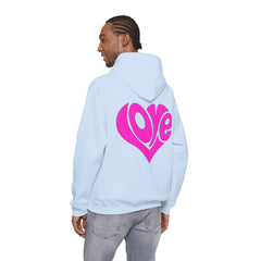 Cozy Love Heart Hoodie | Unisex Sweatshirt for Valentine's Day, Gift for Her, Celebrations, Casual Wear, Anniversary