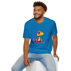 Cute Dinosaur T-Shirt, Fun Graphic Tee, Kids Birthday Gift, Dino Lover Apparel, Unisex Casual Wear