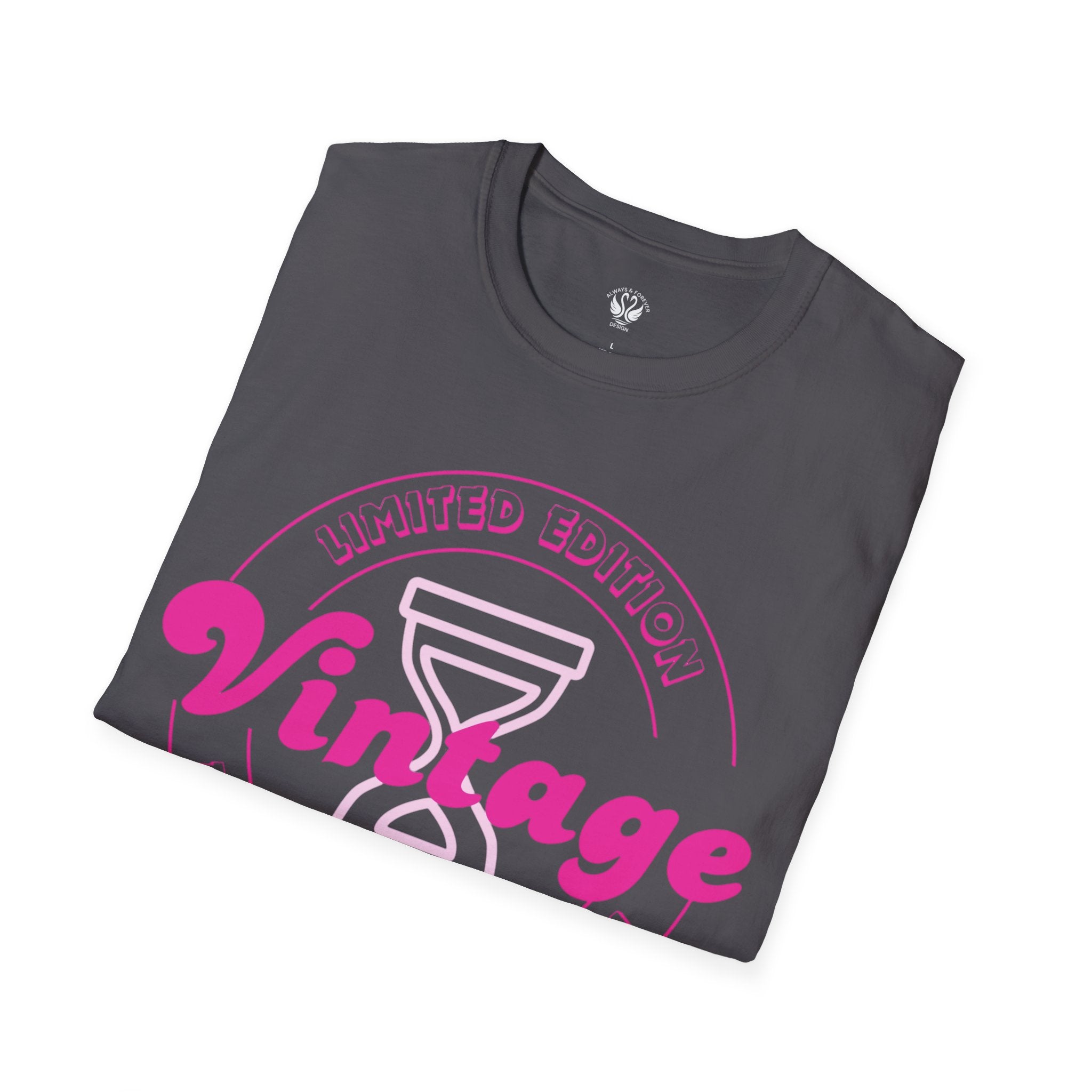 Vintage Inspired Unisex Softstyle T-Shirt - Perfect for Retro Lovers, Casual Outings, Birthdays, Anniversaries, Gift Ideas