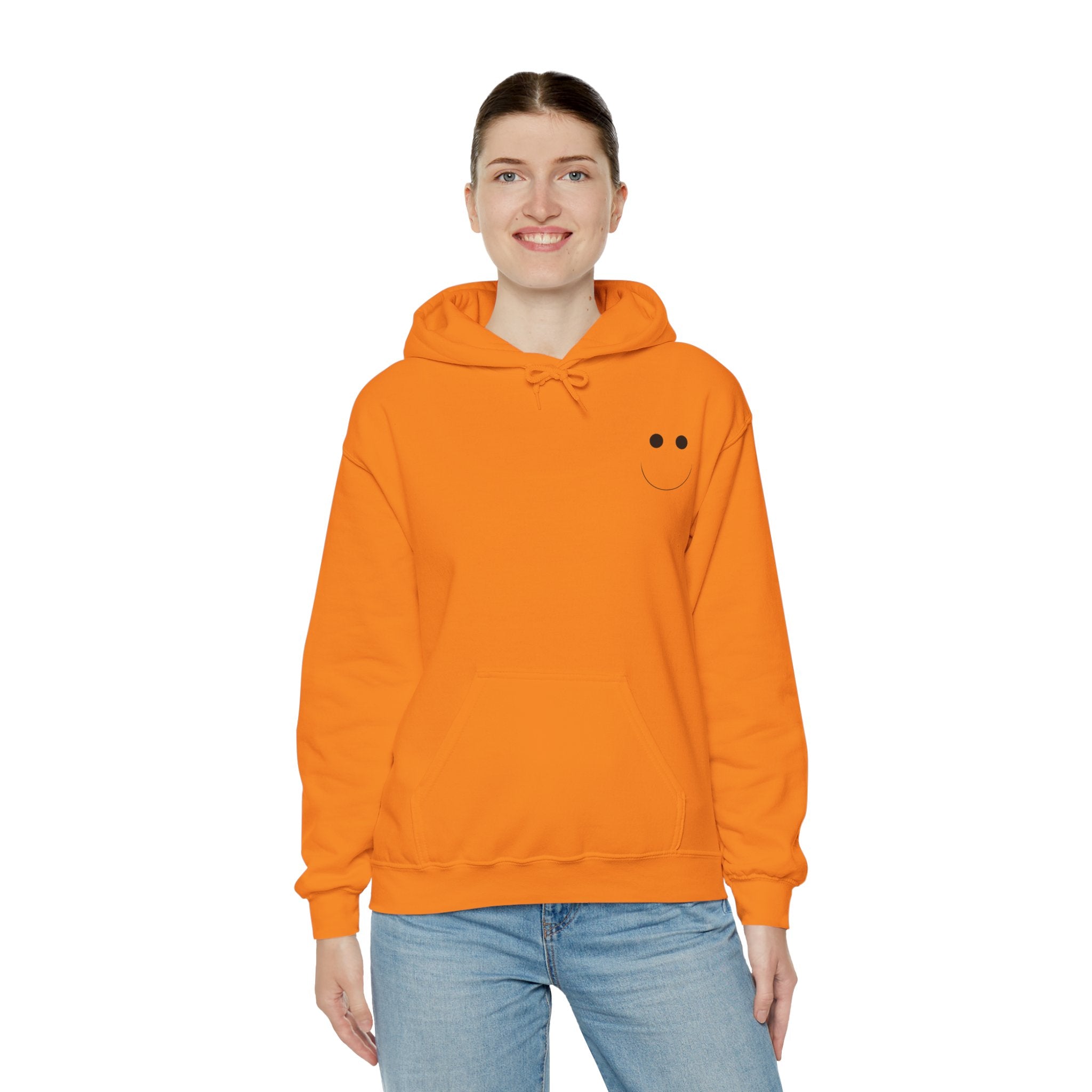 Smiley Faces Hooded Sweatshirt, Cozy Unisex Sweatshirt with Emoji Design, Casual Style, Gift for Friends, Fun Fashion, Perfect for [...]