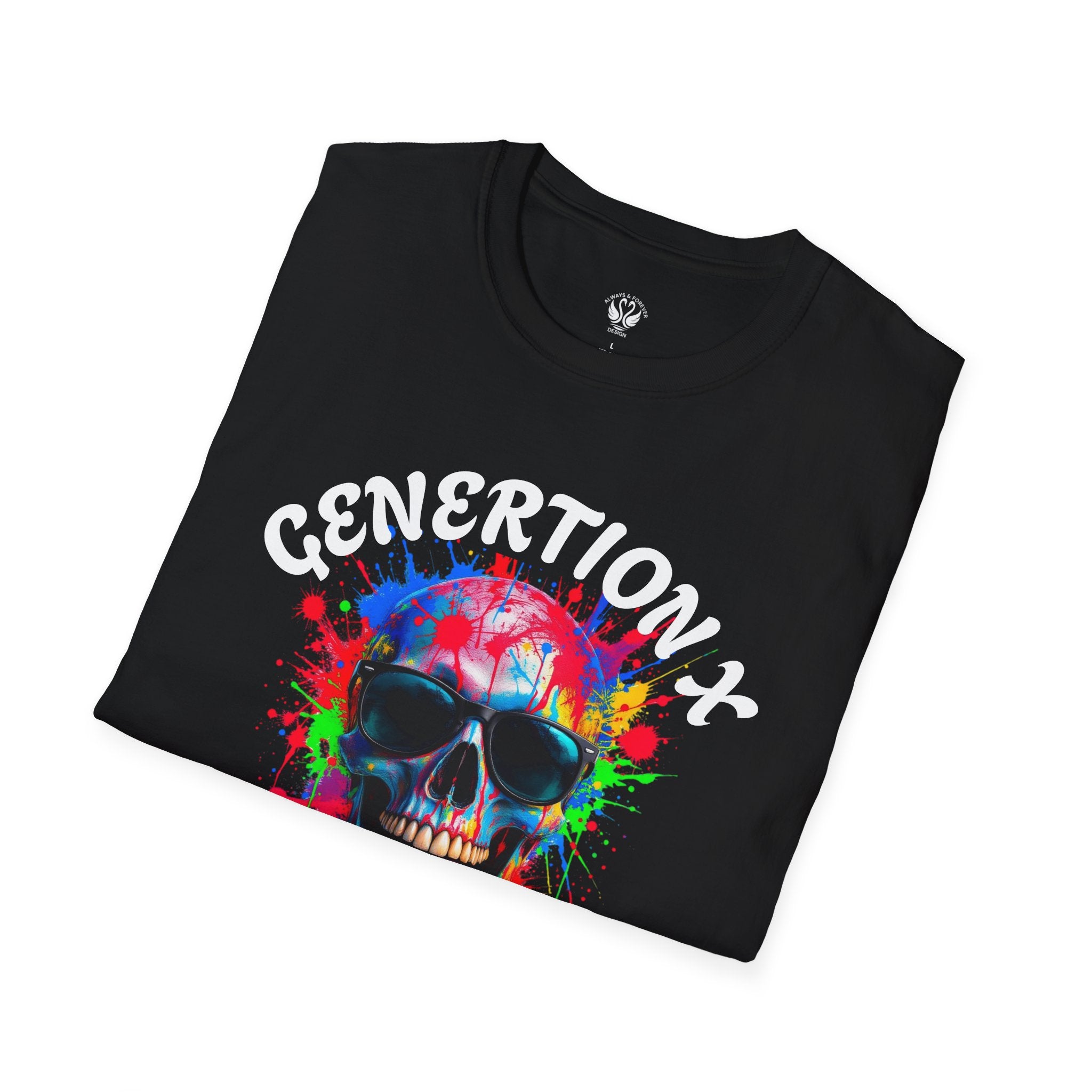 Generation X T-Shirt, Retro 70's Tee, Unisex Graphic Shirt, Vintage Style Top, Perfect for Nostalgia Lovers