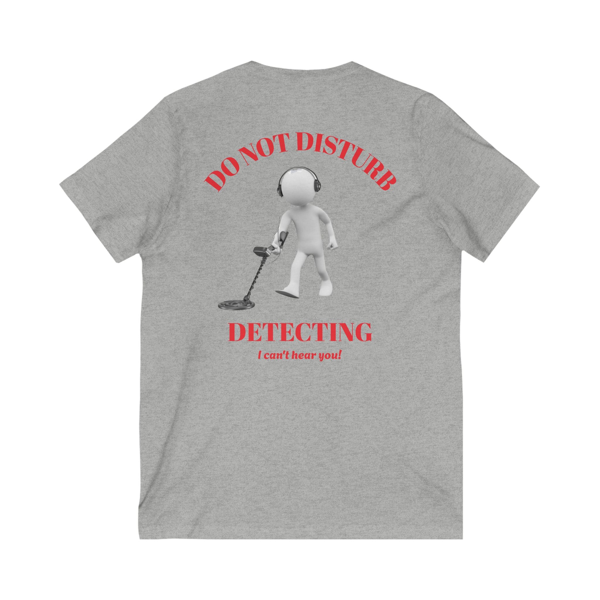 Do Not Disturb Metal Detecting Tee, Treasure Hunter Shirt, Beachcomber Gift, Outdoor Adventure Wear, Unique Fun Gift for Geocaching