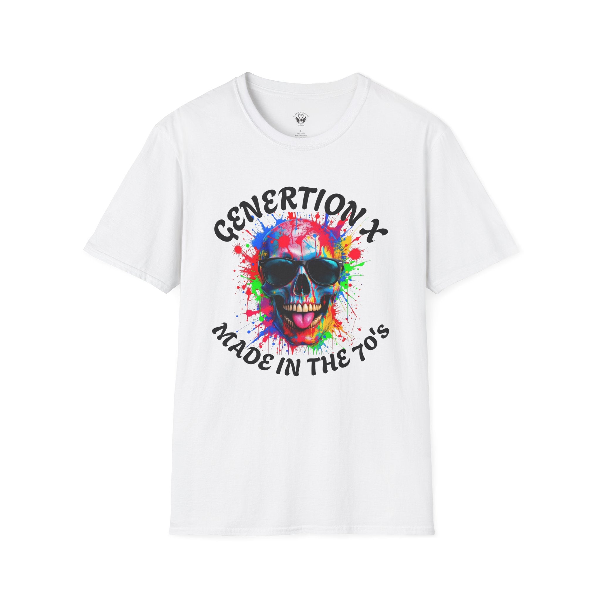 Generation X T-Shirt, Retro 70's Tee, Unisex Graphic Shirt, Vintage Style Top, Perfect for Nostalgia Lovers