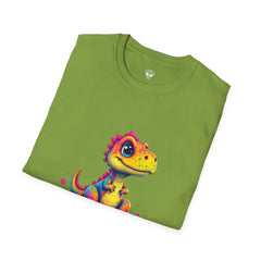 Cute Dinosaur T-Shirt, Fun Graphic Tee, Kids Birthday Gift, Dino Lover Apparel, Unisex Casual Wear