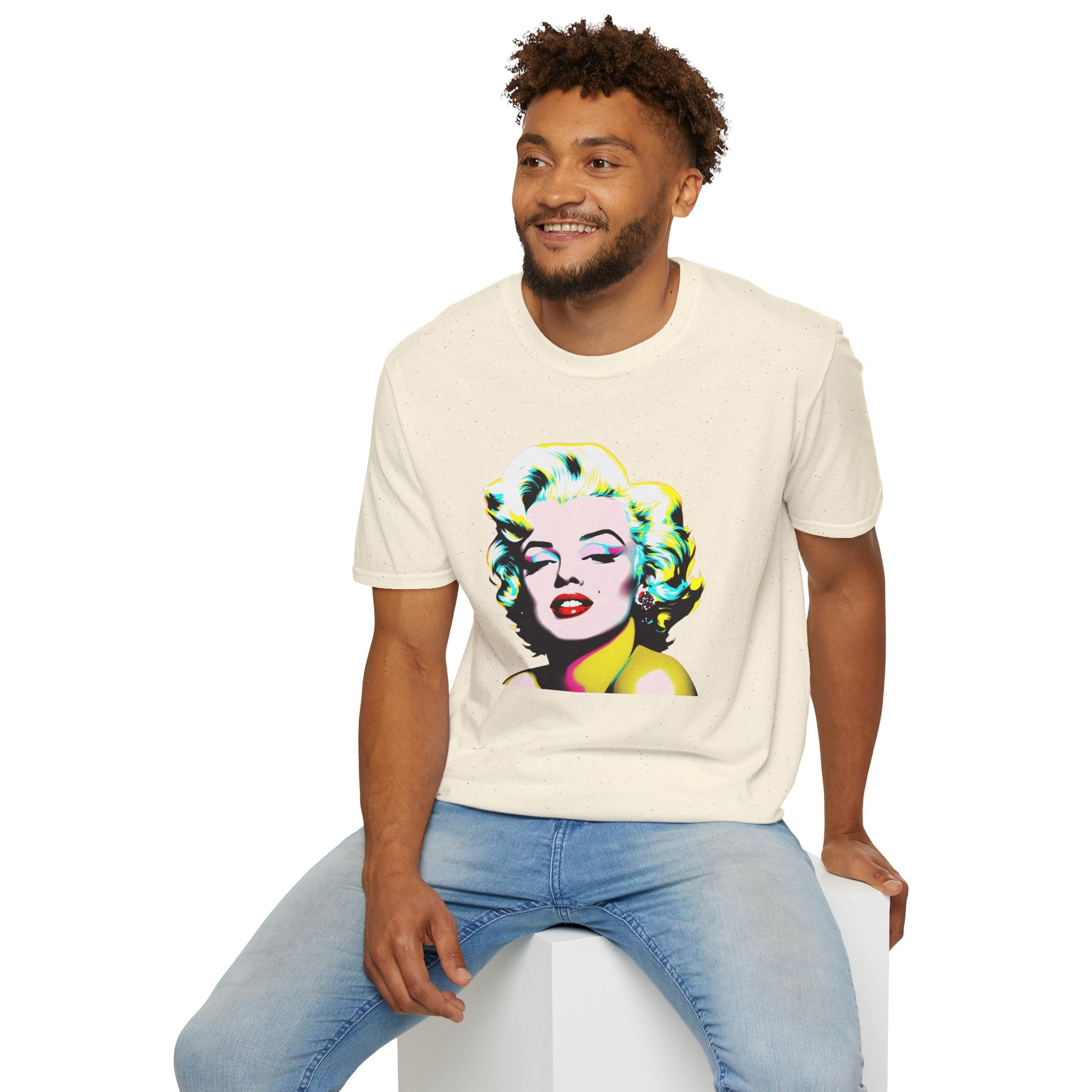 Film Idol Pop Art T-Shirt, Vintage Style Shirt, Fashion Tees, Gift for Her, Retro Graphic Tee, Casual Wear