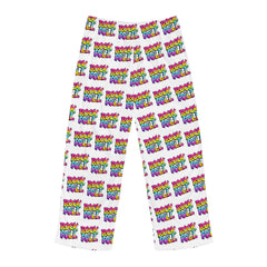Rock & Roll Men's Pajama Pants | Colorful Lounge Wear for Music Lovers