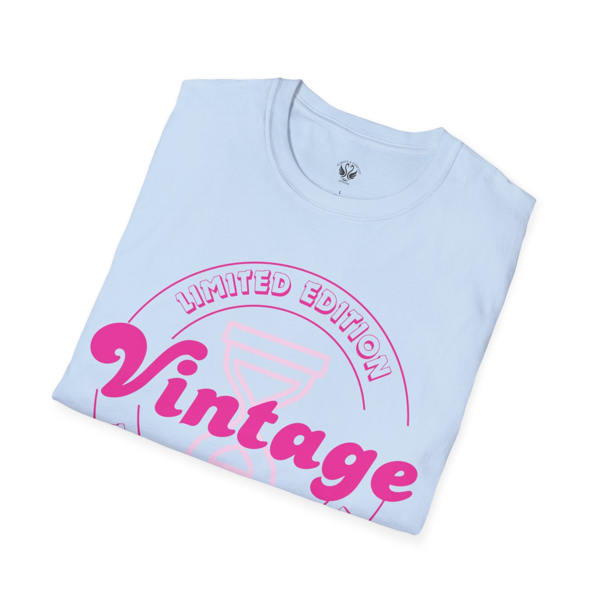 Vintage Inspired Unisex Softstyle T-Shirt - Perfect for Retro Lovers, Casual Outings, Birthdays, Anniversaries, Gift Ideas