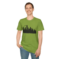 Skyline Unisex T-Shirt | City Lover Tee, Urban Art Shirt, Gift for Travelers, Vibrant Summer Apparel, Graphic T-Shirt