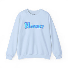Cozy Hangry Crewneck Sweatshirt, Perfect for Food Lovers, Casual Wear, Gift for Friends, Cozy Style, Everyday Comfort