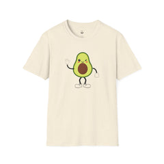 Cute Avocado Tee, Fun T-Shirt for Foodies, Gift for Friends, Cute Apparel, Casual Wear, Summer Outfit