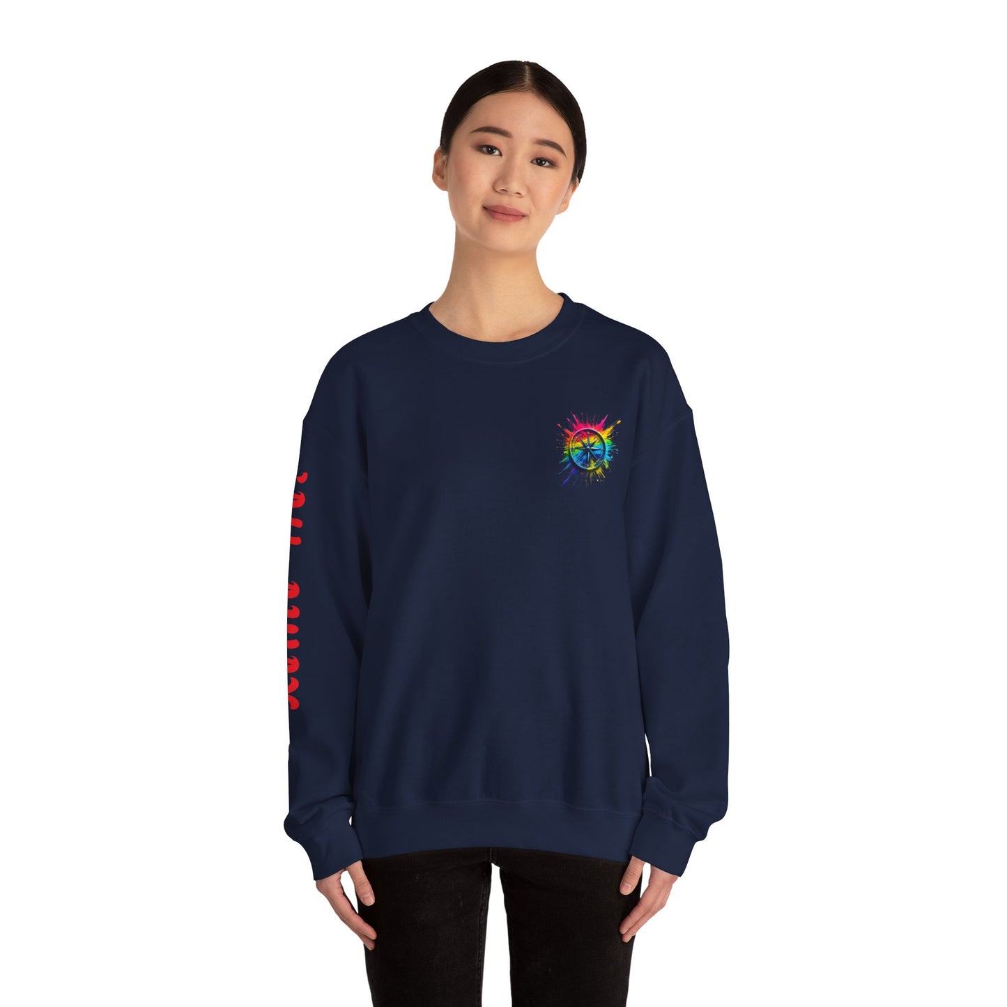 Colorful Splash Unisex Heavy Blend™ Crewneck Sweatshirt