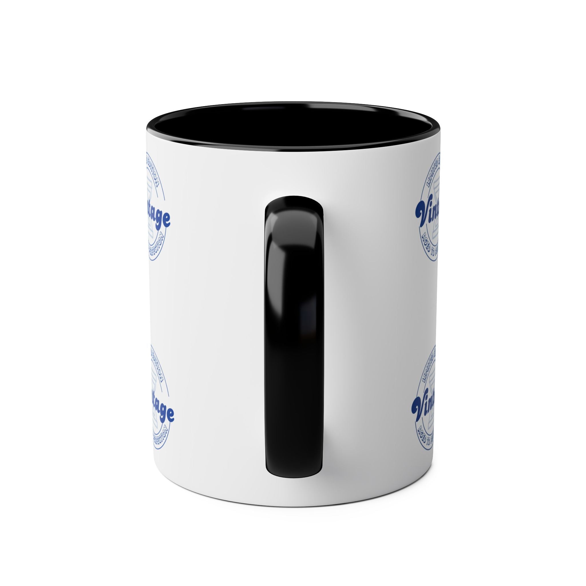 Vintage Limited Edition Two-Tone Coffee Mug - Aged to Perfection