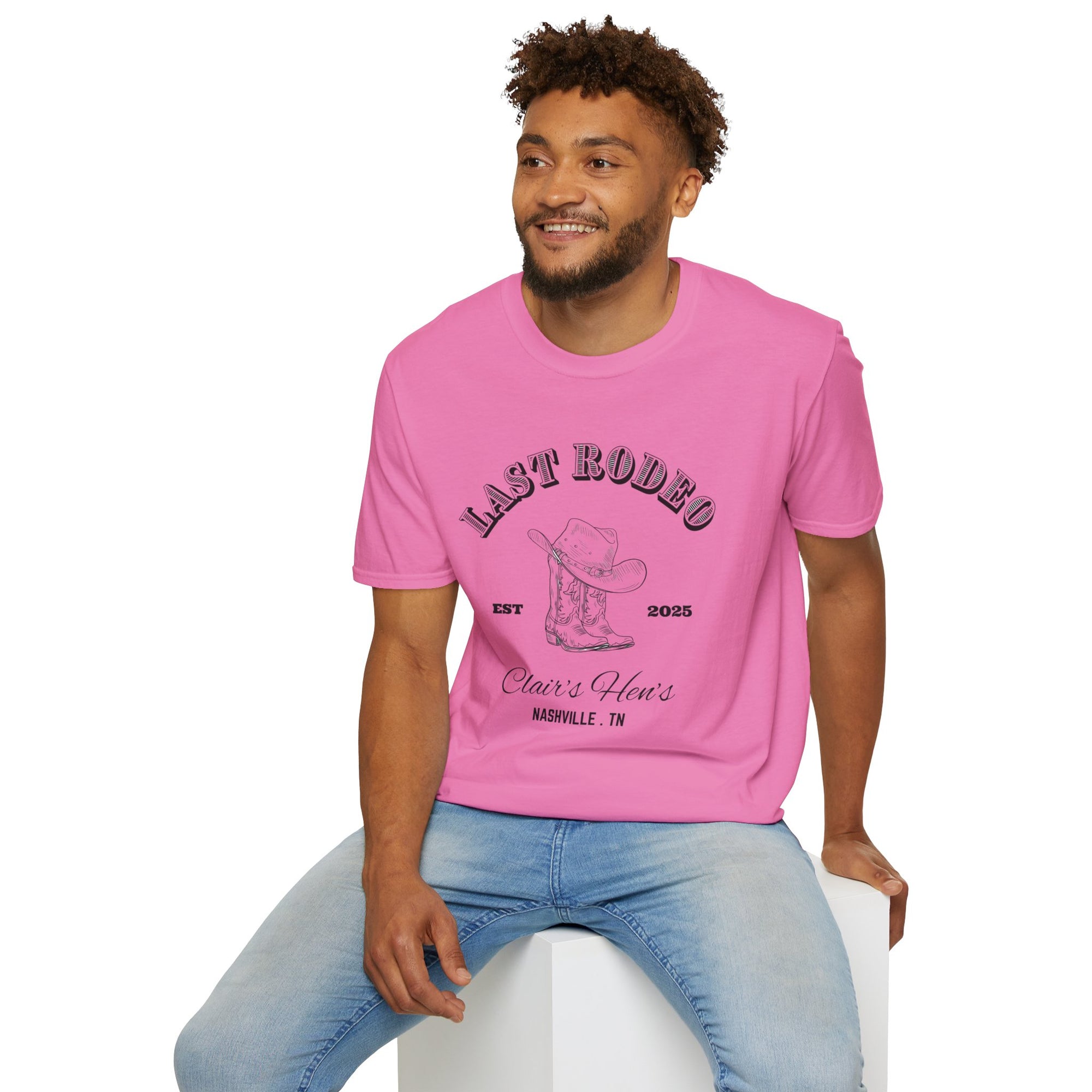 Last Rodeo Unisex Softstyle T-Shirt, Vintage Western Tee, Country Music Shirt, Nashville Souvenir, Festival Apparel