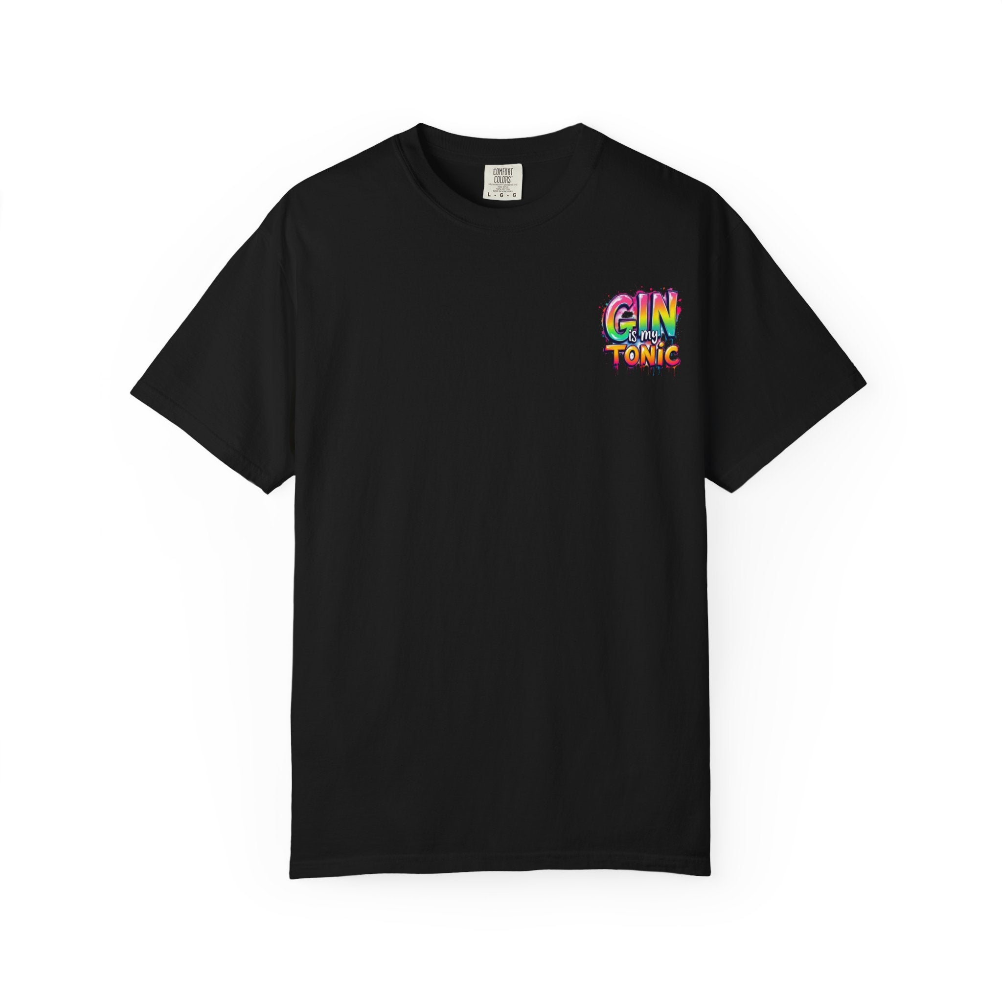 Gin is my Tonic Graphic T-Shirt, Unisex Vintage Tee, Perfect for Festivals, Beach Days, and Casual Wear, Gift for Sun Lovers