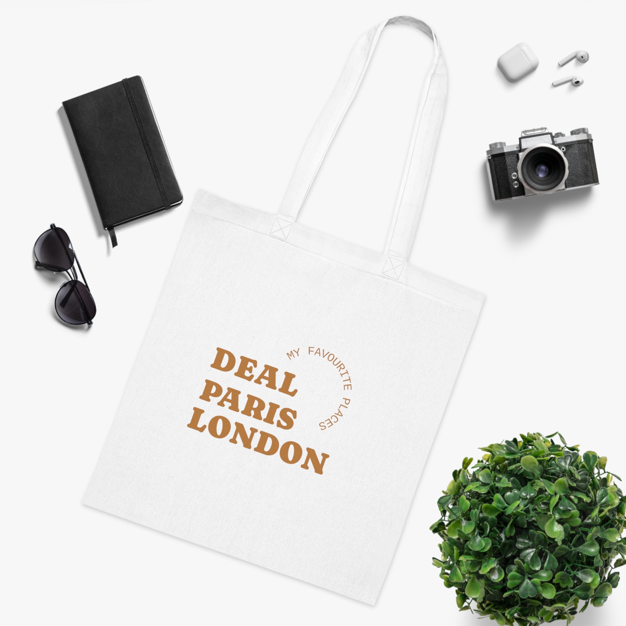 Personalized Cotton Tote Bag, Eco-Friendly Grocery Bag, Shopping Tote, Travel Carry All, Perfect Gift for Friends