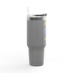 Colorful Messy Bug Insulated Travel Mug - 40oz