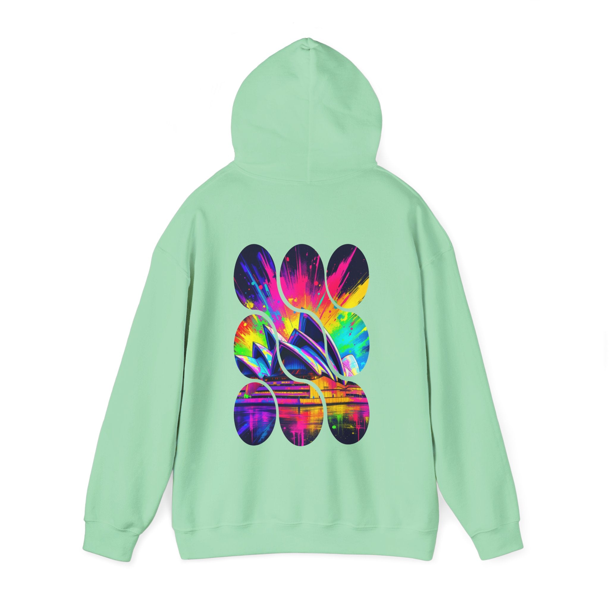 Colorful Abstract Hoodie with Eye-Catching Design, Perfect for Casual Wear, Art Lovers, Gift for Friends, Cozy Layering