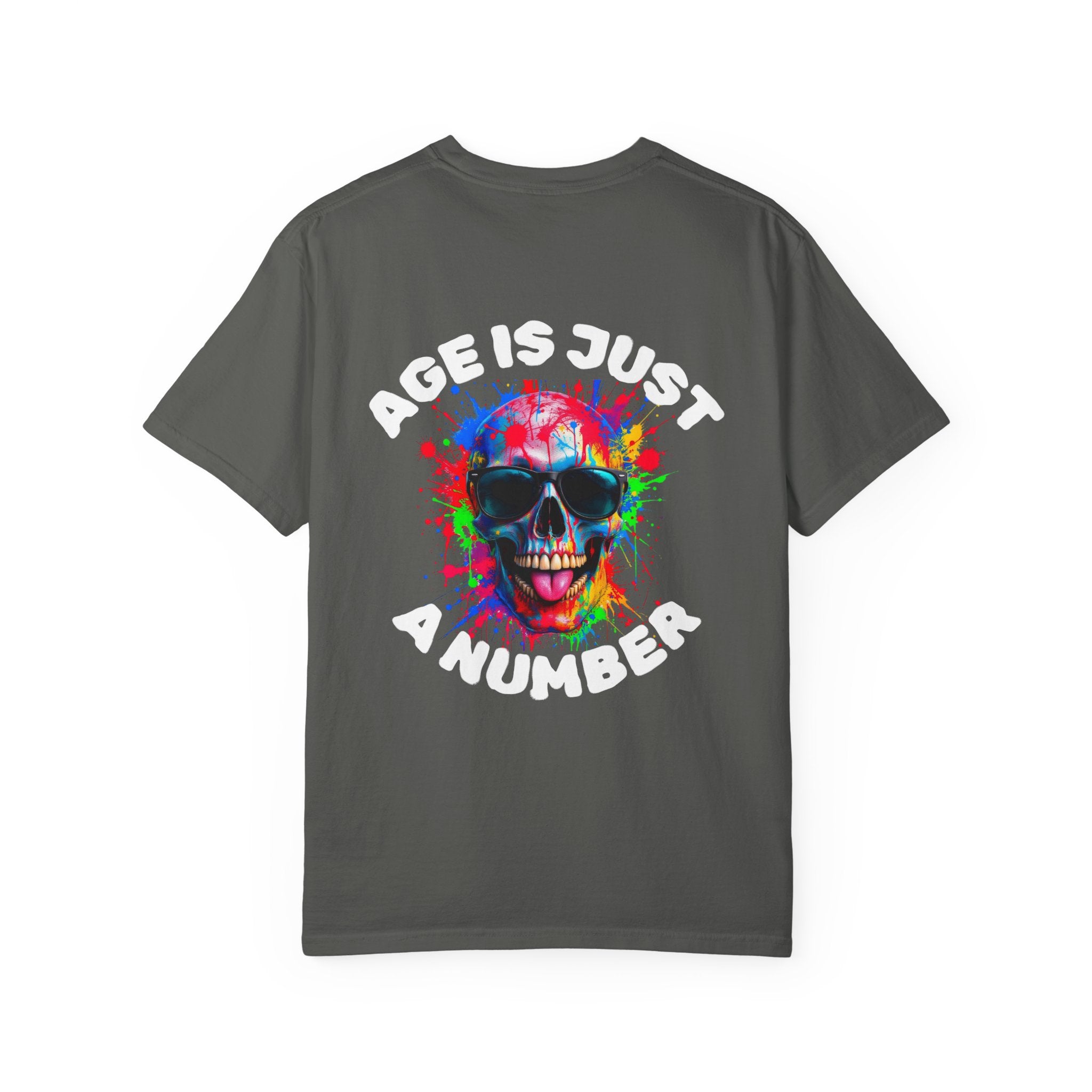 Age is just a Number Graphic T-Shirt, Unisex Vintage Tee, Perfect for Festivals, Beach Days, and Casual Wear, Gift for Sun Lovers