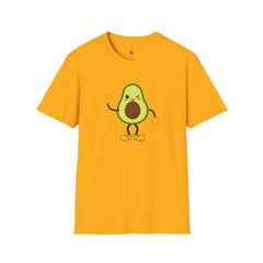 Cute Avocado Tee, Fun T-Shirt for Foodies, Gift for Friends, Cute Apparel, Casual Wear, Summer Outfit