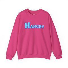 Cozy Hangry Crewneck Sweatshirt, Perfect for Food Lovers, Casual Wear, Gift for Friends, Cozy Style, Everyday Comfort