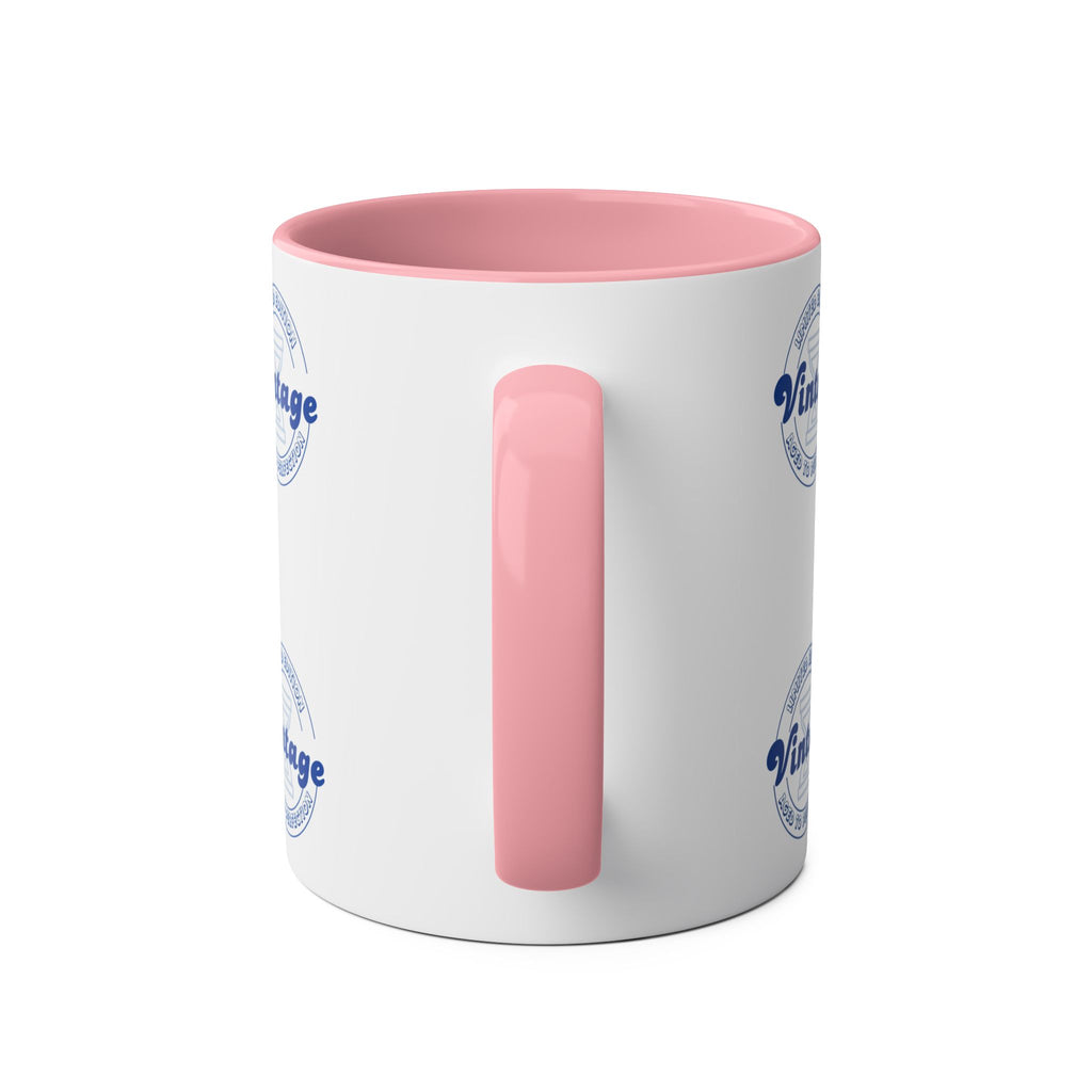 Vintage Limited Edition Two-Tone Coffee Mug - Aged to Perfection