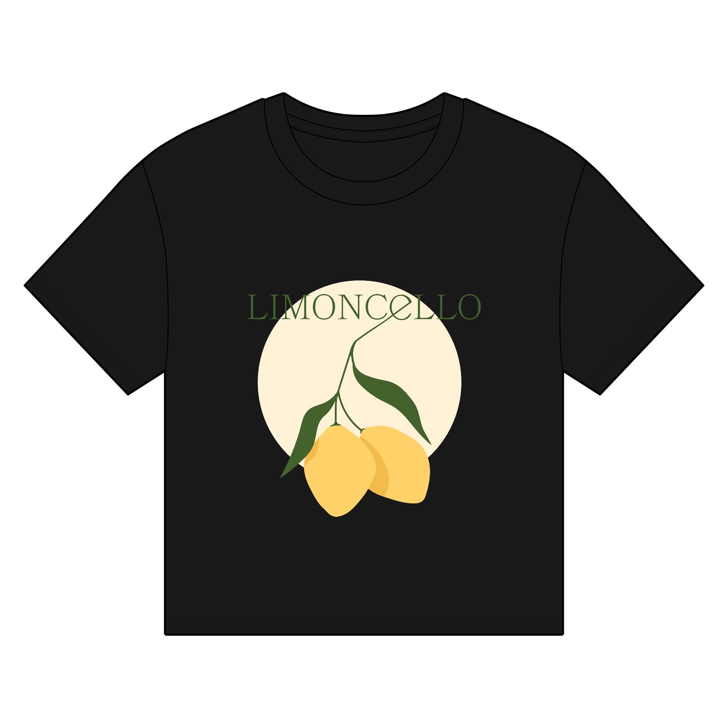 Women's Organic Boxy T-Shirt - Lemoncello Design, Eco-Friendly Casual Wear